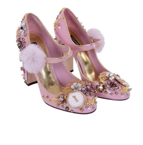 dolce gabbana shoes pink clock|dolce and gabbana shoes sale.